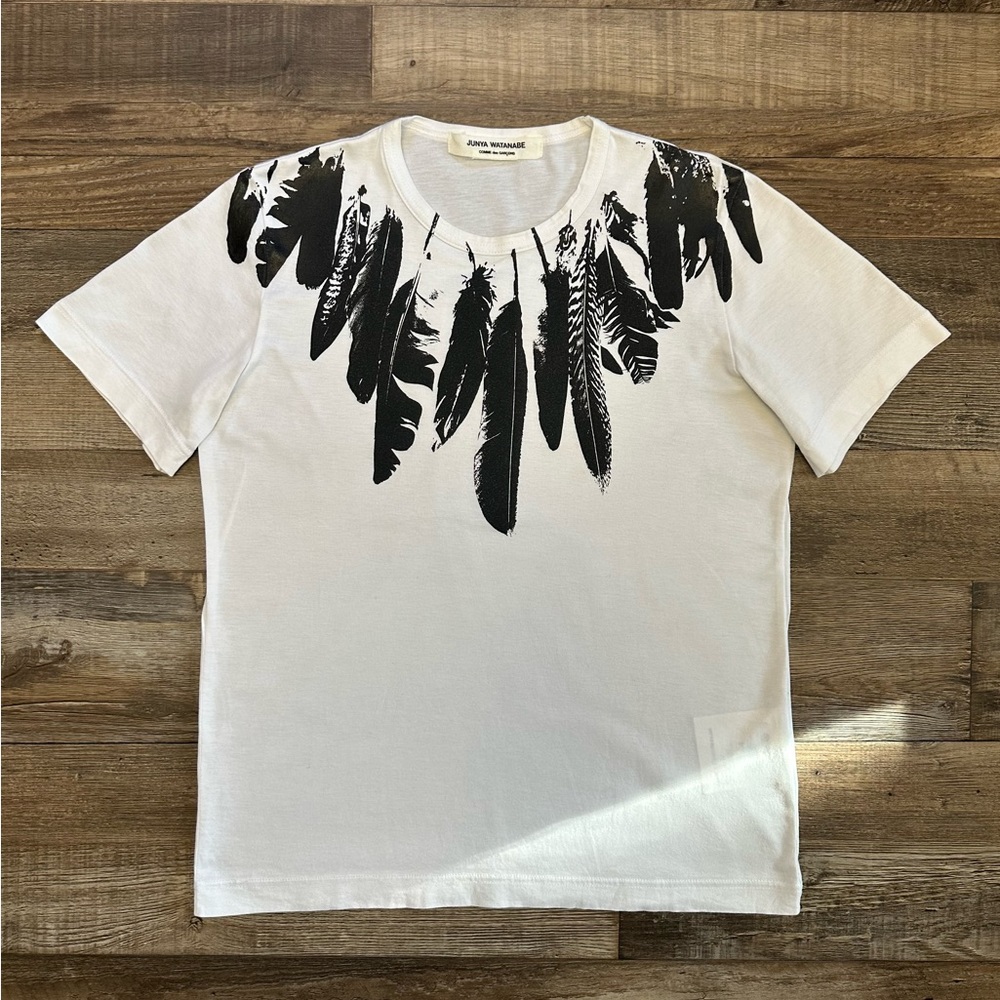 Comme des Garçon Junya Watanabe Feather Border Tee [2013]
